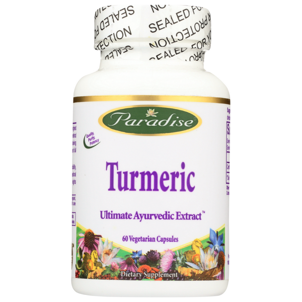 slide 1 of 1, Paradise Herbs Turmeric Organic Extract, 60 ct