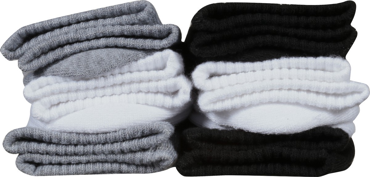 slide 3 of 9, Champion Shoe Size 6-12 Men's Crew Socks 6 ea, 6 ct