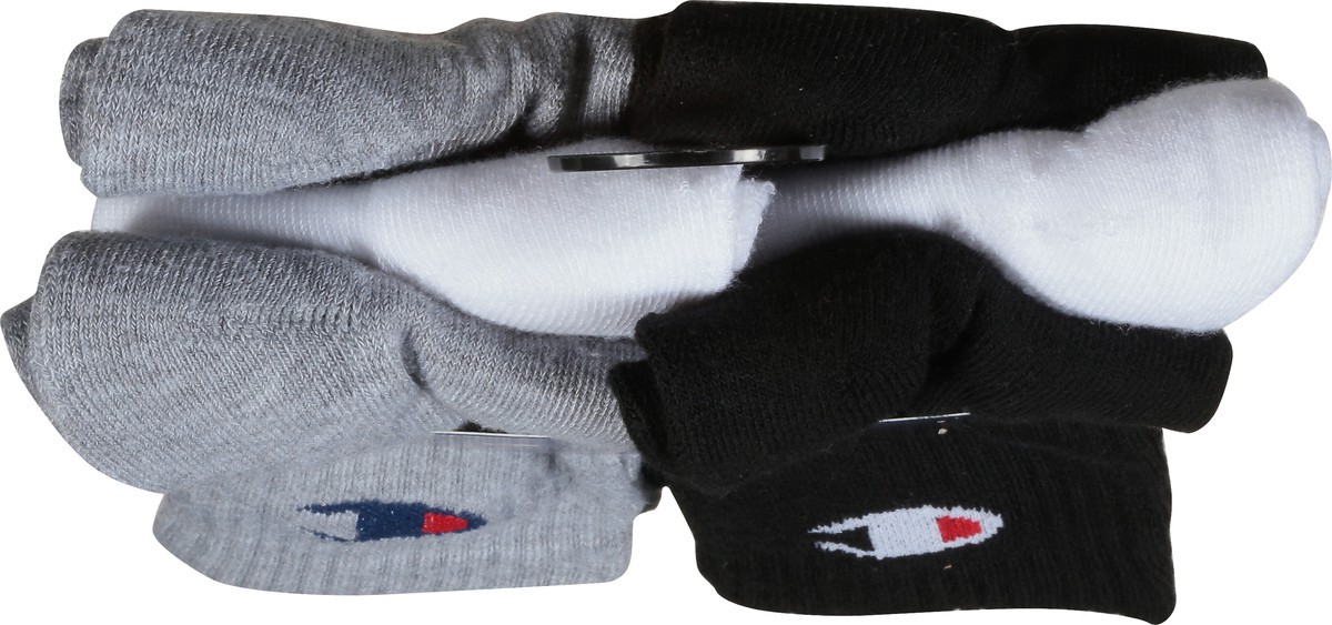 slide 7 of 9, Champion Shoe Size 6-12 Men's Crew Socks 6 ea, 6 ct