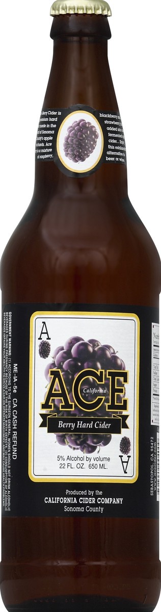 slide 4 of 4, ACE Hard Cider 22 oz, 22 oz btl