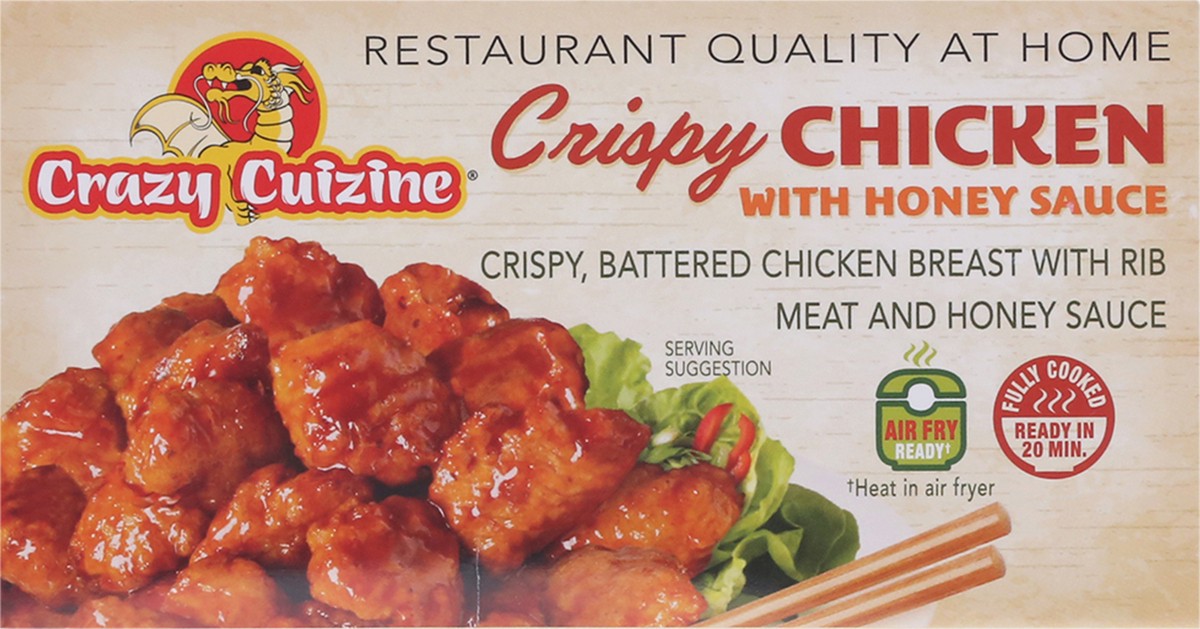 slide 2 of 9, Crazy Cuizine Crispy Chicken with Honey Sauce 22 oz, 22 oz