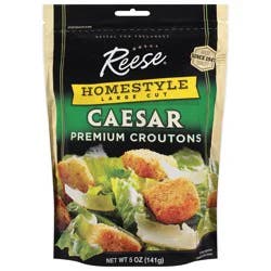 Reese Homestyle Large Cut Premium Caesar Croutons 5 oz