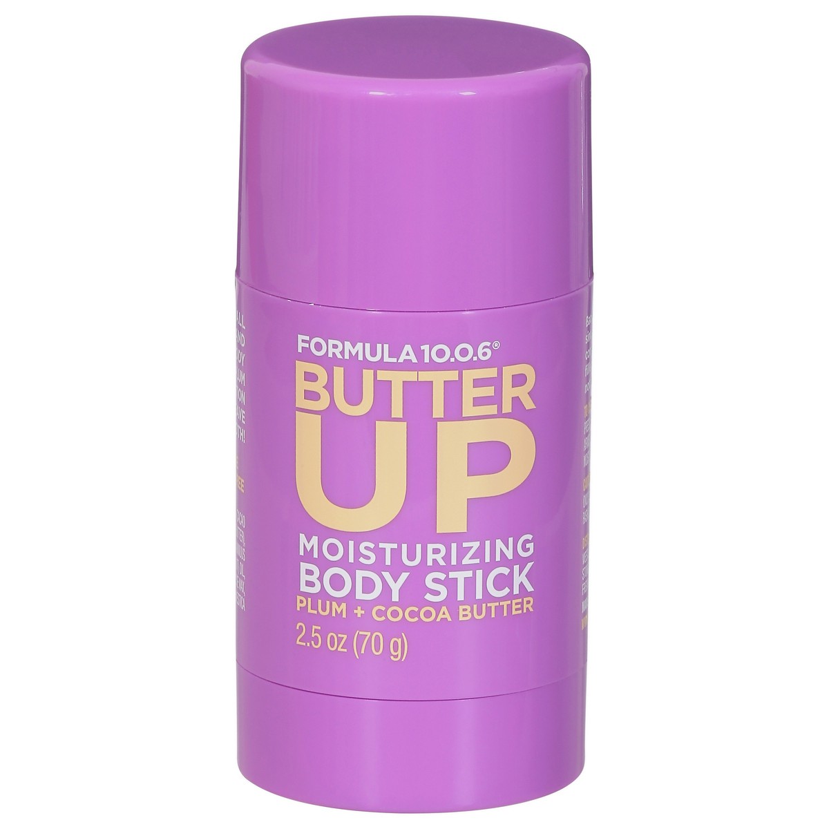 slide 2 of 13, Formula 10.0.6 Butter Up Moisturizing Plum + Cocoa Butter Body Stick 2.5 oz, 2.5 oz