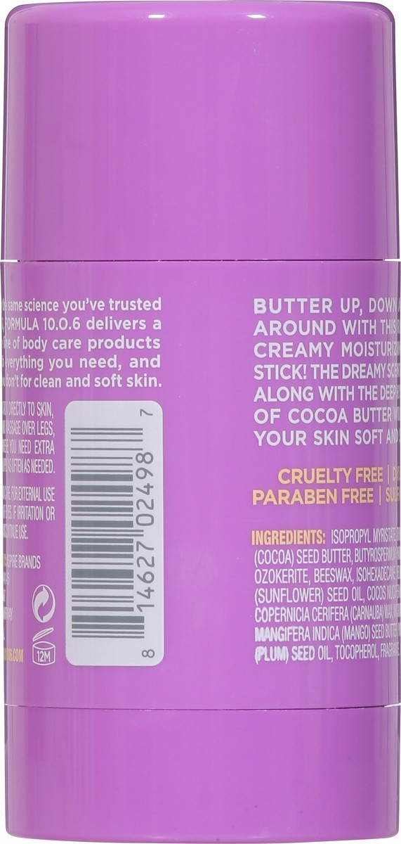 slide 7 of 13, Formula 10.0.6 Butter Up Moisturizing Plum + Cocoa Butter Body Stick 2.5 oz, 2.5 oz