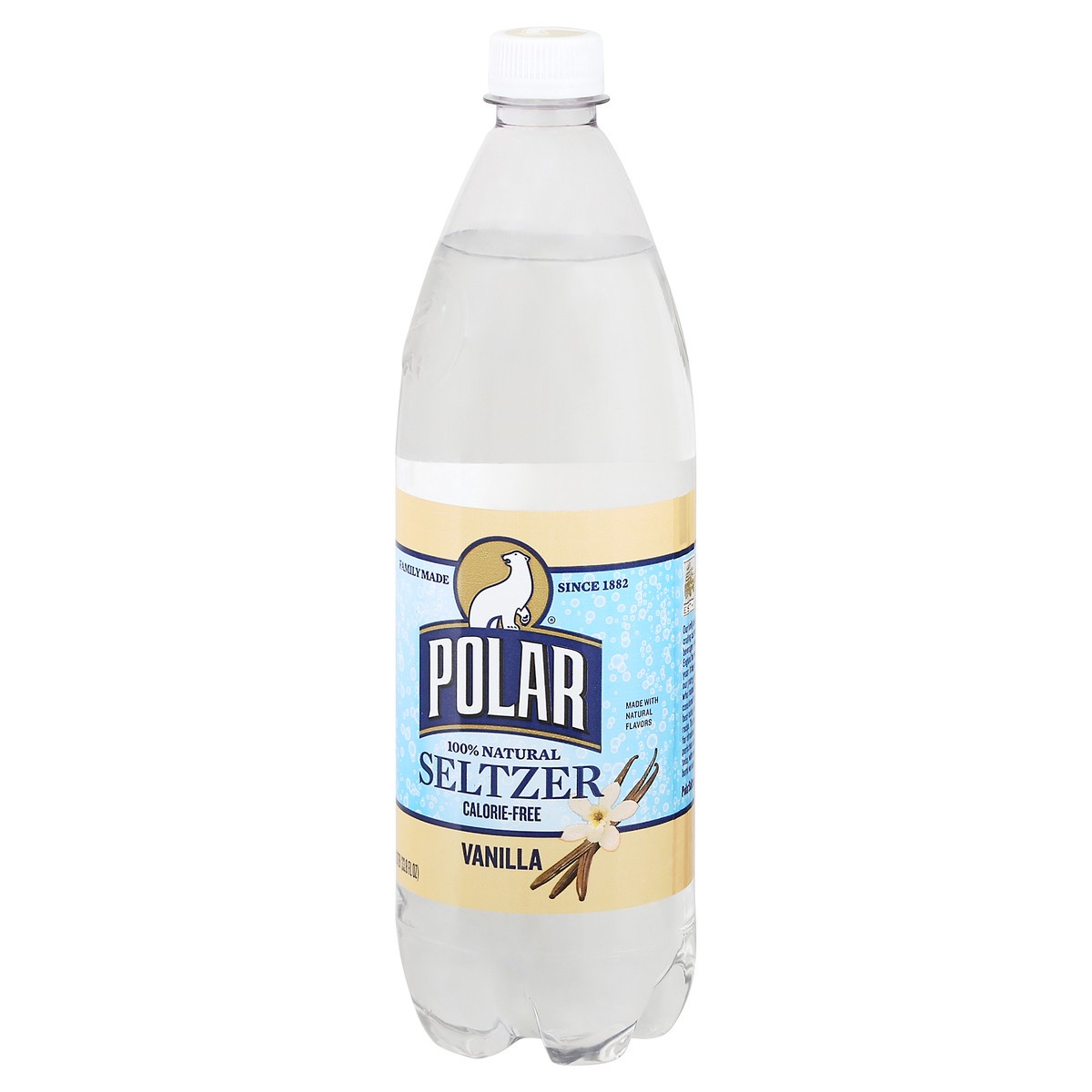 slide 10 of 14, Polar Beverages Polar Vanilla Seltzer, 1 liter