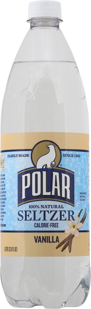 slide 1 of 14, Polar Seltzer - 1L - Vanilla, 33.8 fl oz
