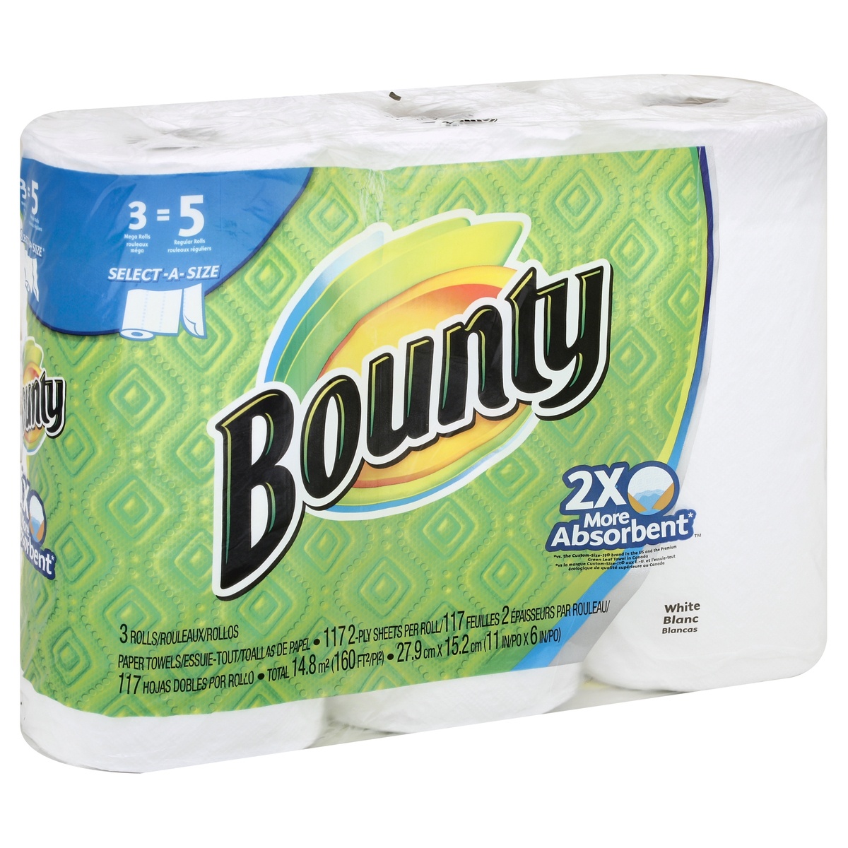slide 2 of 2, Bounty Paper Towels, 3 ct