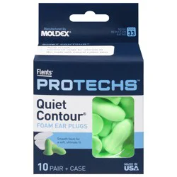 Flents Contour Ear Plugs 10 Pairs - Ea