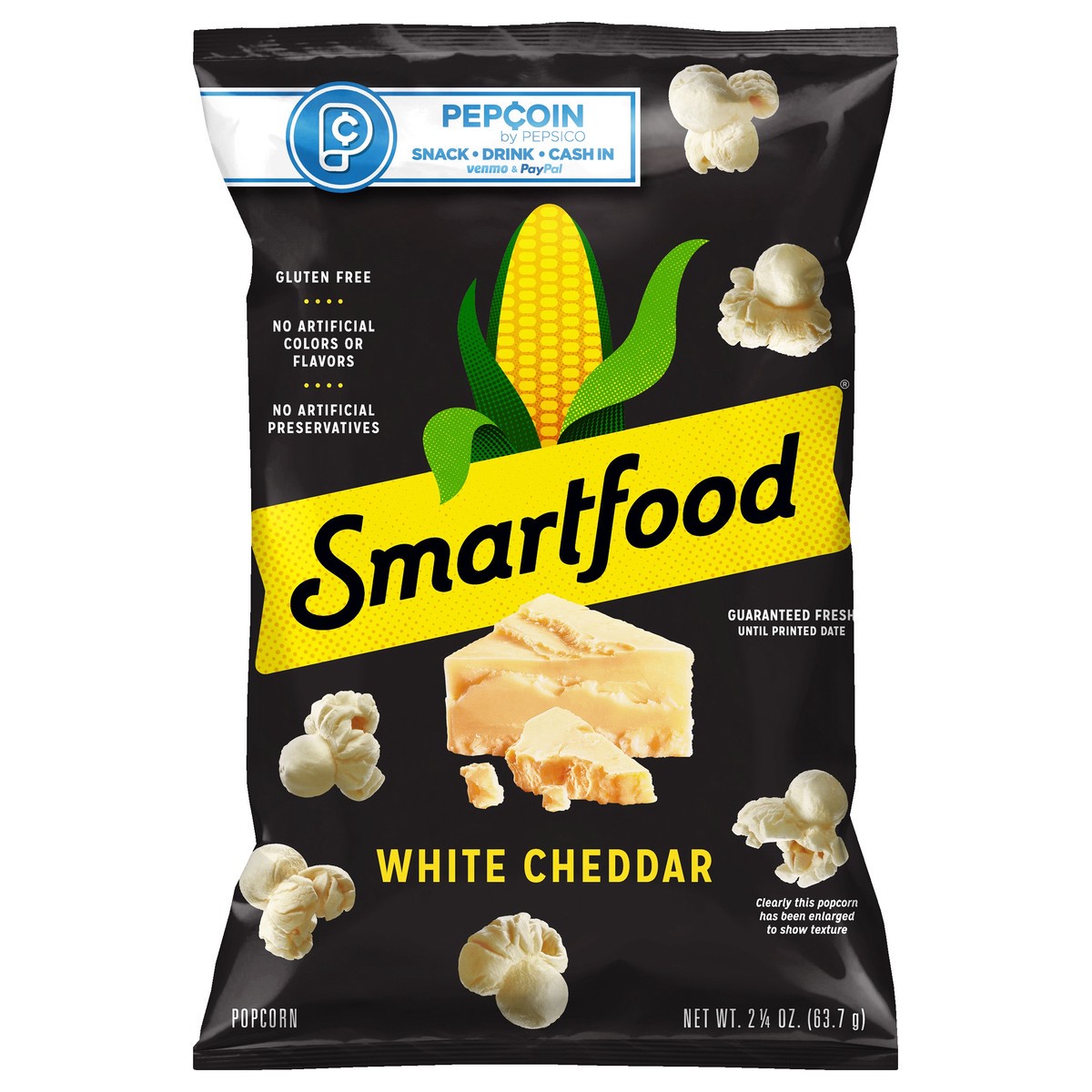 slide 1 of 1, Smartfood White Cheddar Popcorn 2.25 oz, 2.25 oz