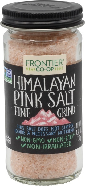 slide 1 of 1, Frontier Co-Op Himalayan Pink Sea Salt, 4.48 oz