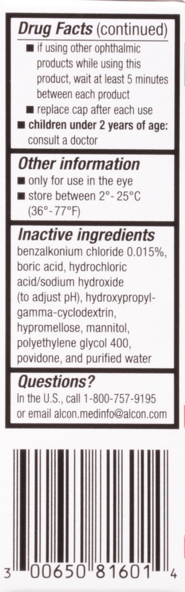 slide 2 of 9, Pataday Twin Pack Extra Strength Eye Allergy Itch Relief 2 - 0.085 fl oz Bottles, 2 ct