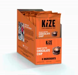 Kize Life Changing Bar Peanut Butter Chocolate Chip Energy Bars - 10 ct; 1.5 oz