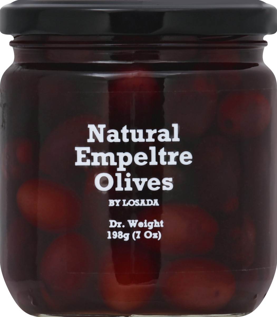 slide 2 of 2, Dequmana Natural Empeltre Olives, 12 oz