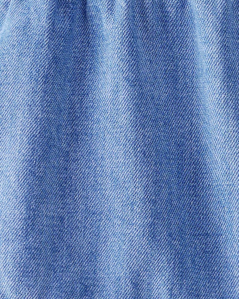 slide 4 of 4, Littleplanet Toddler Organic Cotton Chambray Dress Chambray 4T, 1 ct