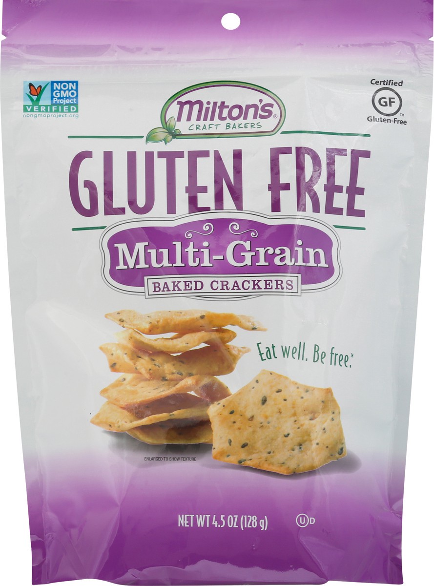 slide 8 of 11, Milton's Baked Crackers, 4.5 oz