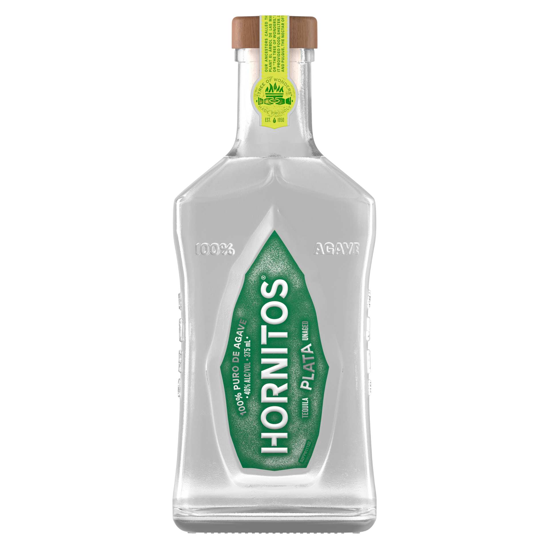 slide 2 of 2, Hornitos Silver Tequila, 375 ml