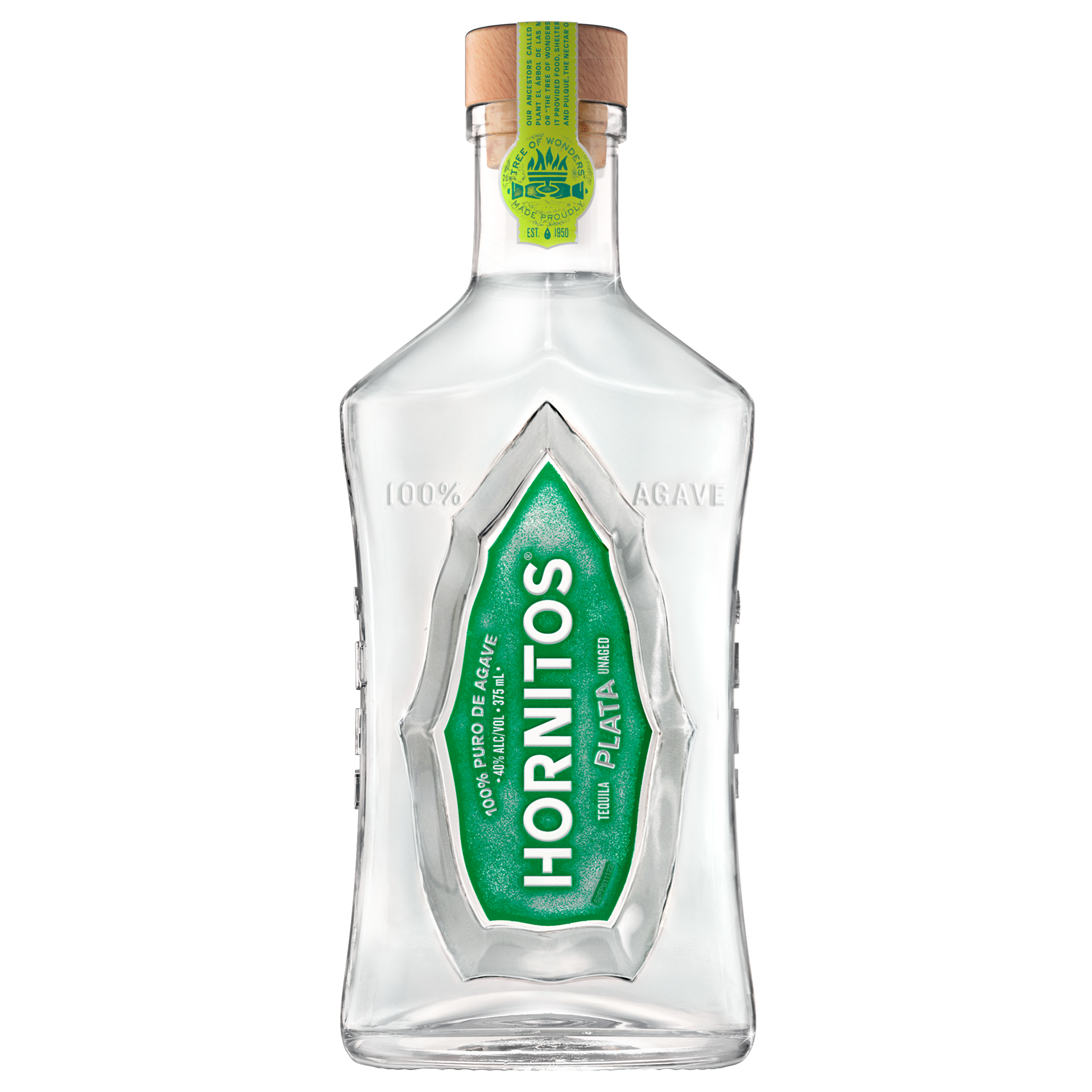 slide 1 of 2, Hornitos Silver Tequila, 375 ml