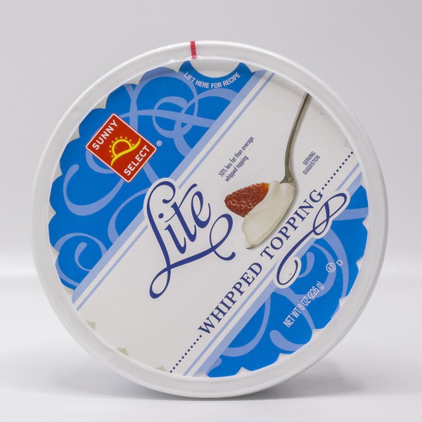 slide 1 of 1, Sunny Select Light Whipped Topping 8 oz, 8 oz