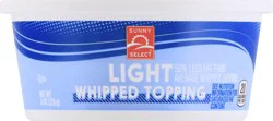Sunny Select Light Whipped Topping 8 oz