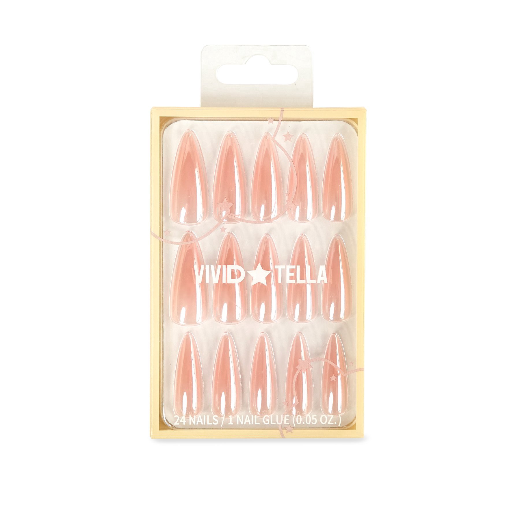 slide 1 of 1, Vivid Tella Nails - Glazed Donut Slipper, 1 ct