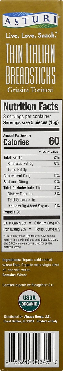 slide 9 of 13, Asturi Salt & Evo Breadsticks, 4.33 oz