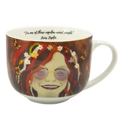 Kikkerland Janis Joplin Mug