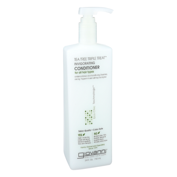 slide 1 of 1, Giovanni Tea Tree Triple Treat Iinvigorating Conditioner, 1 ct