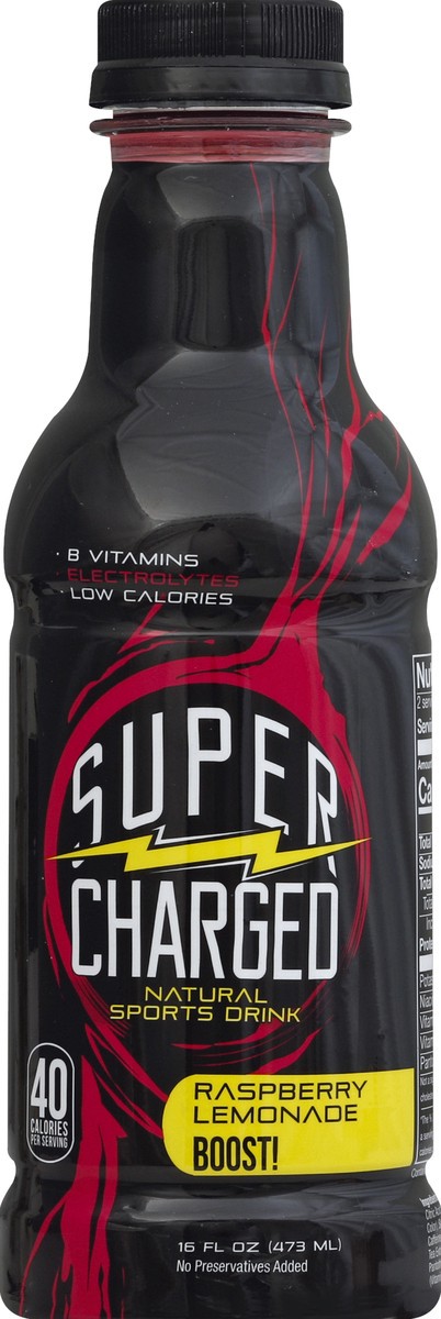 slide 1 of 5, Super Charged Sport Drink - 16 oz, 16 oz