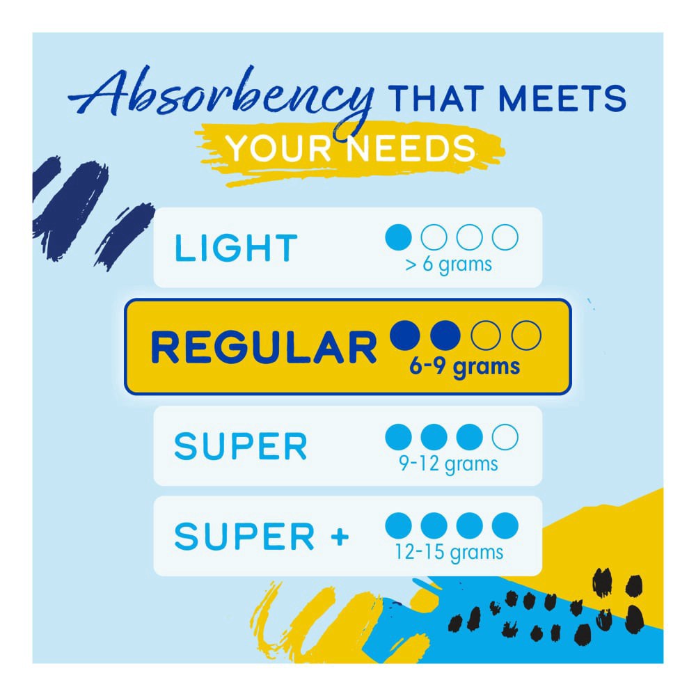 slide 2 of 6, Kroger Regular Unscented Tampons, 18 ct