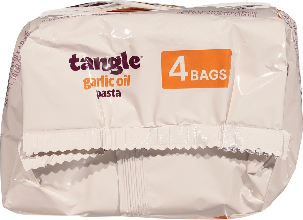 slide 4 of 15, Samyang Tangle Garlic Oil Pasta 4 - 3.52 oz Bags, 