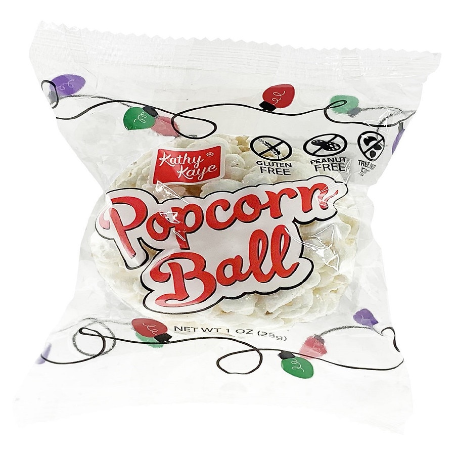 slide 1 of 1, Kathy Kaye Popcorn Ball, 1 oz