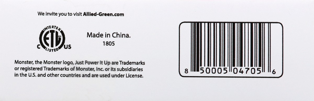 slide 3 of 8, Monster Comptr Surge Protct7Out, 1 ct