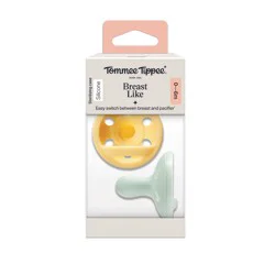 Tommee Tippee Breast Like Pacifiers for 0-6 Months