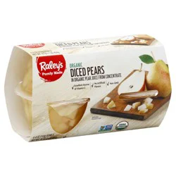 Raleys Raley's Organic Diced Pears 4-4 Oz