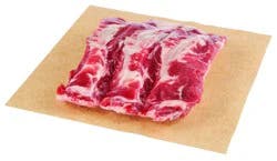 Raley's Beef Back Ribs per lb