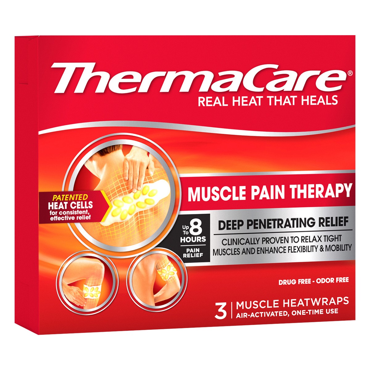 slide 2 of 9, ThermaCare Muscle/Joint 8hr 3ct, 3 ct