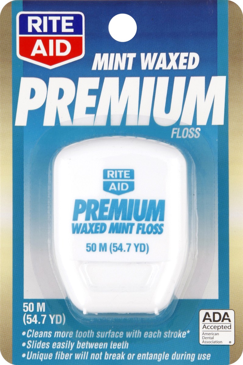 slide 5 of 6, Rite Aid Ra Floss Prem Mint 54.7Yd, 54.7 yd