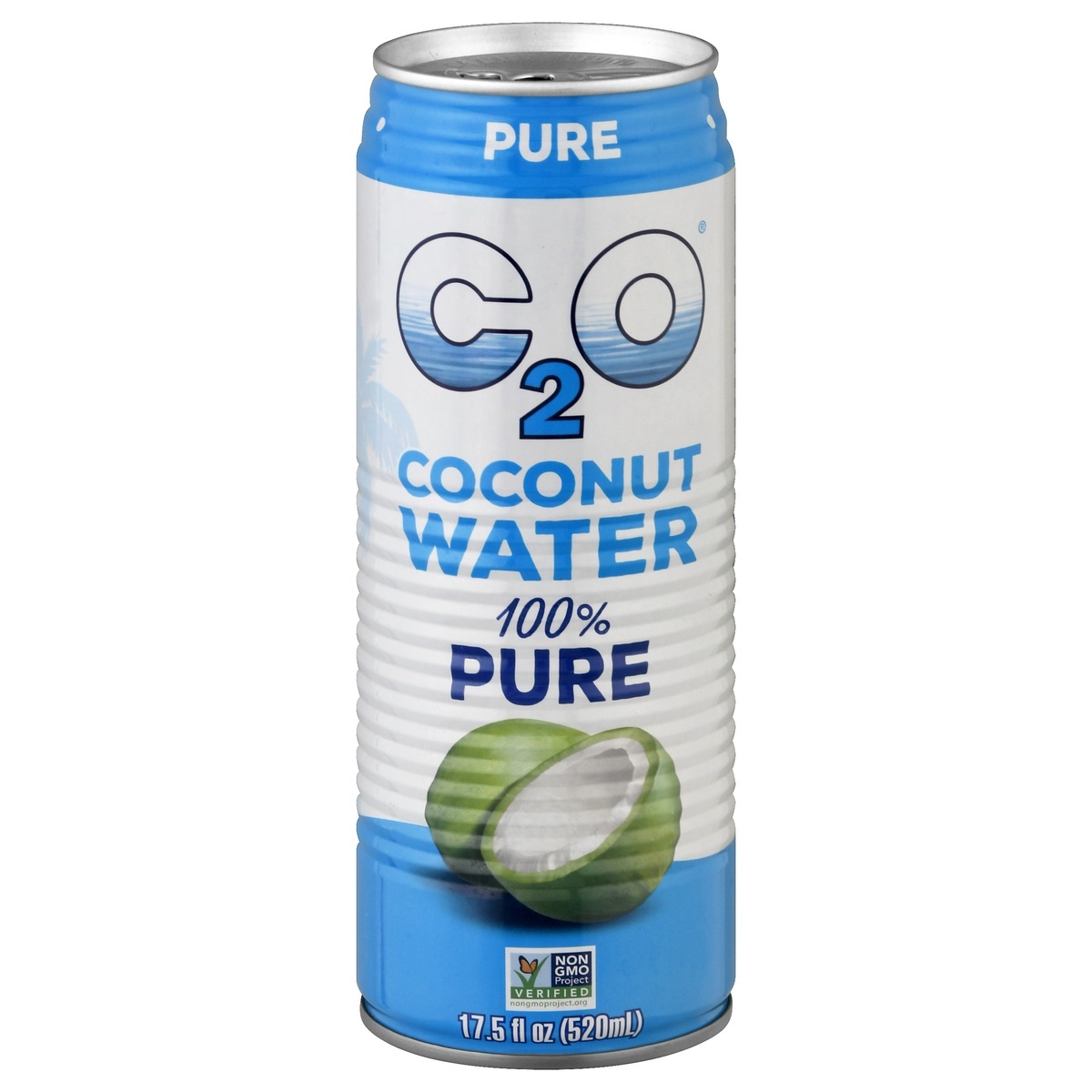 slide 1 of 1, C2O Pure Coconut Water, 17.5 fl oz