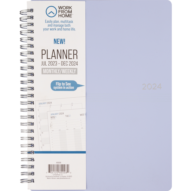 slide 1 of 1, WORK FROM HOME Wfh 18-Mo Med M/W Planner Basic, 1 ct