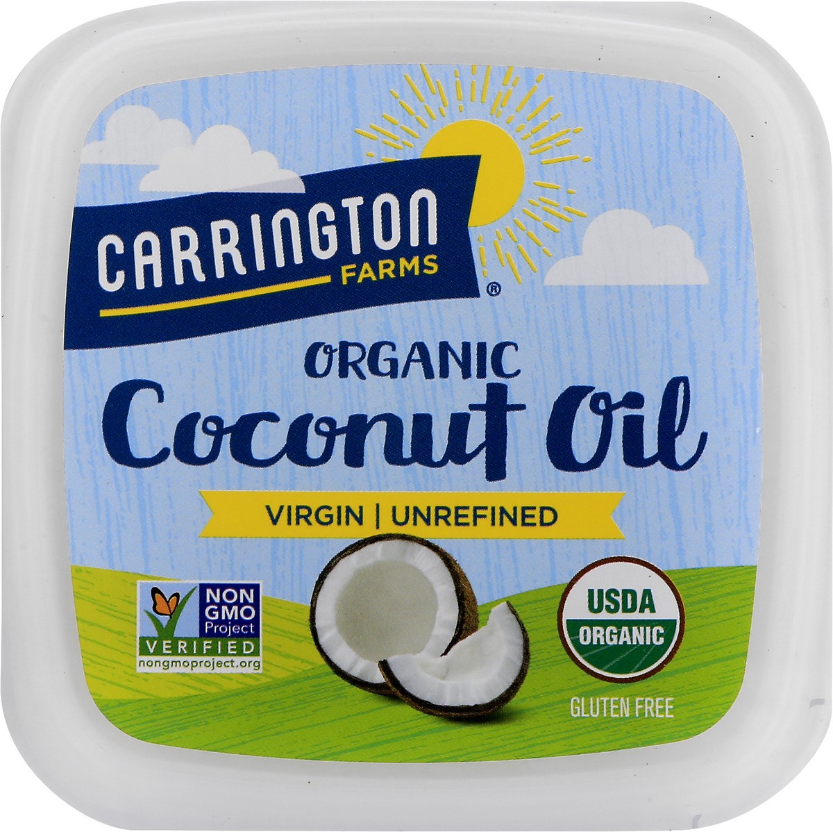 slide 3 of 13, Carrington Farms Organic Virgin Unrefined Coconut Oil 25 oz, 25 oz