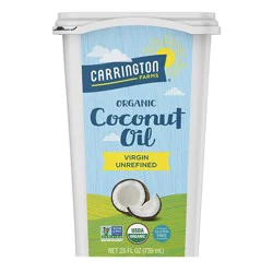 Carrington Farms Organic Virgin Unrefined Coconut Oil 25 oz