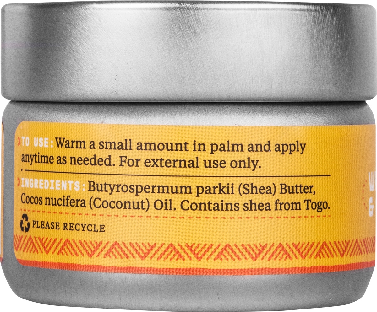 slide 4 of 7, Alaffia Unscented Whipped Shea Butter and Coconut Oil, 1.5 oz