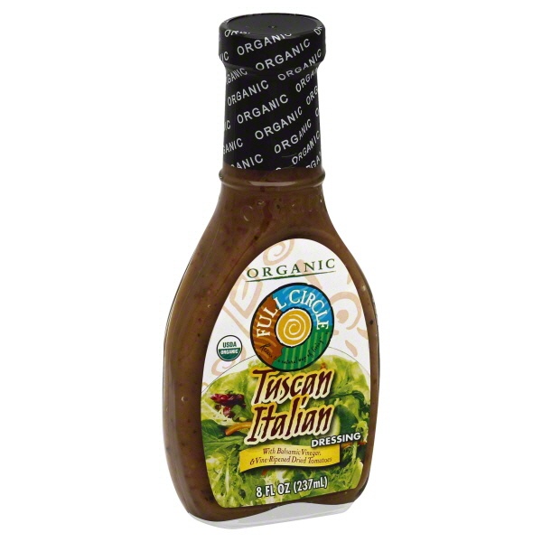 slide 1 of 1, Full Circle Market Italian Dressing, 12 oz