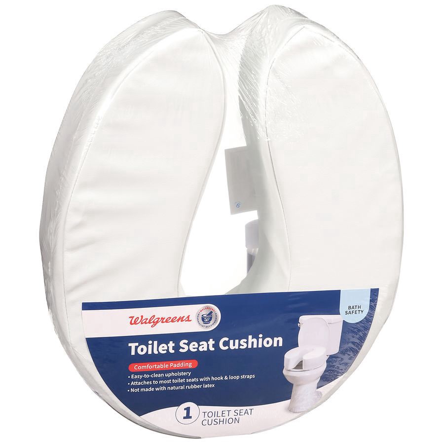 slide 4 of 5, Walgreens Toilet Seat Cushion 16.54 x13.75 x 4 Inches, 1 ct