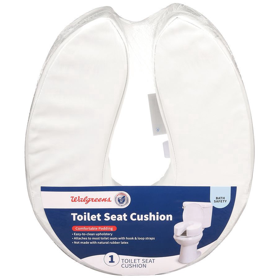 slide 1 of 5, Walgreens Toilet Seat Cushion 16.54 x13.75 x 4 Inches, 1 ct