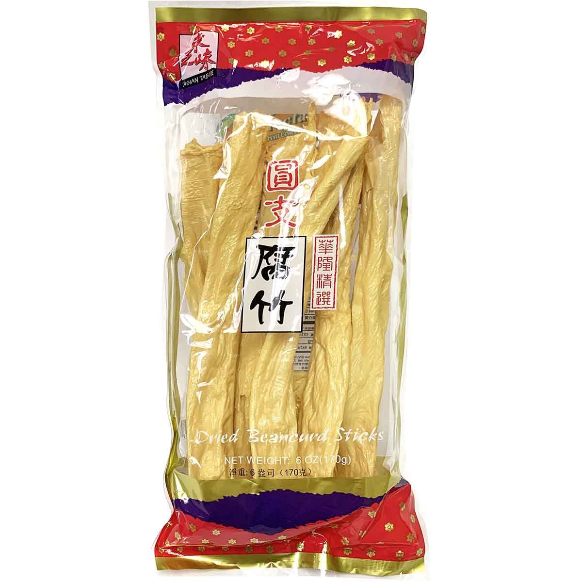 slide 1 of 1, Asian Taste Dried Beancurd Stick, 6 oz