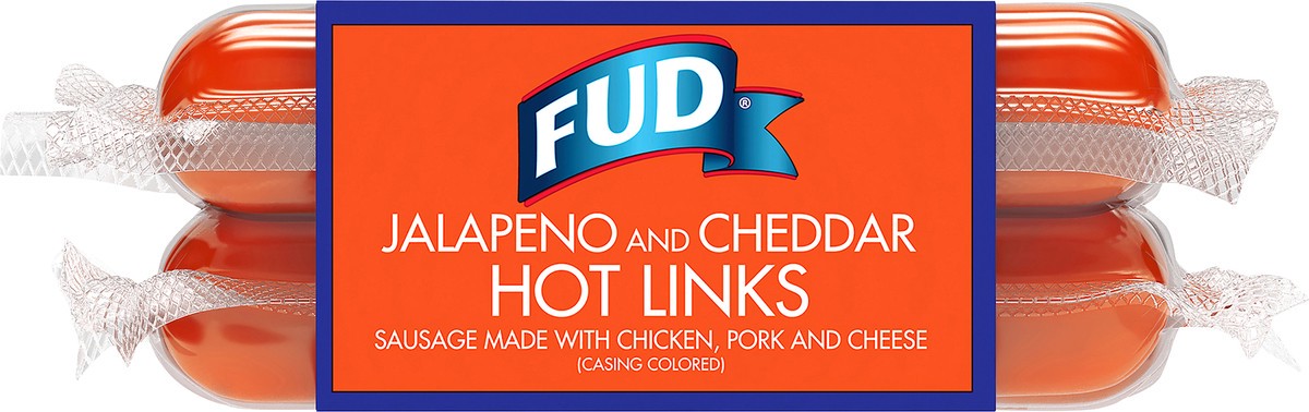 slide 5 of 12, FUD Jalapeno and Cheddar Hot Links - 14 ct, 14 ct
