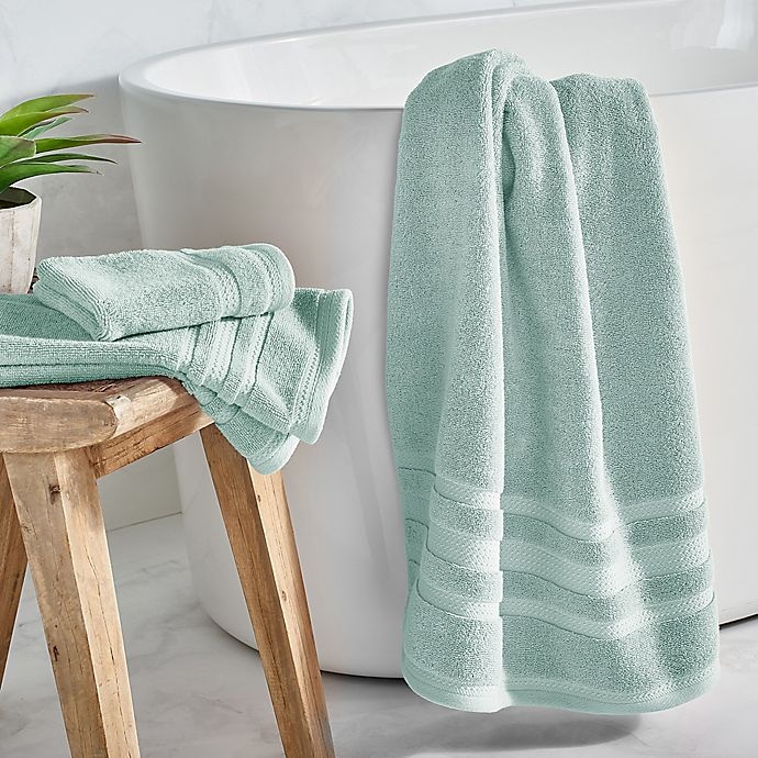 slide 4 of 4, DKNY Famous Maker Avenue Value Bath Towel - Mint, 1 ct