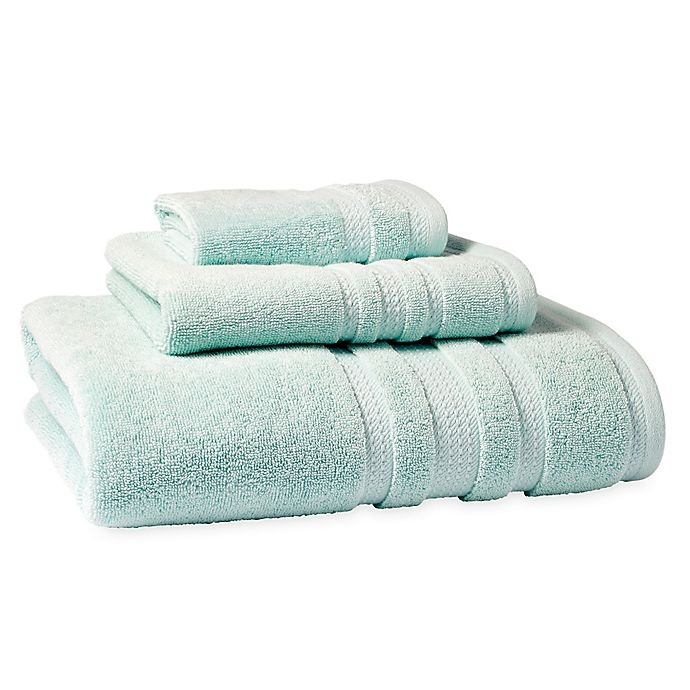 slide 1 of 4, DKNY Famous Maker Avenue Value Bath Towel - Mint, 1 ct