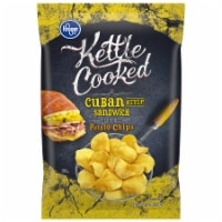 slide 1 of 1, Kroger Cuban Style Sandwich Kettle Chips, 8.5 oz